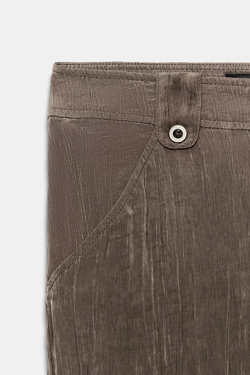 FLOWY TEXTURED PANTS