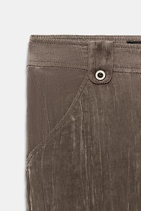FLOWY TEXTURED PANTS