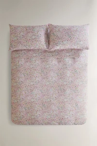 HOUSSE DE COUETTE IMPRIMÉ FLORAL