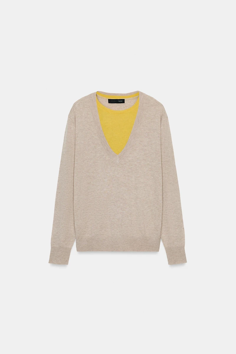 WOOL BLEND SWEATER