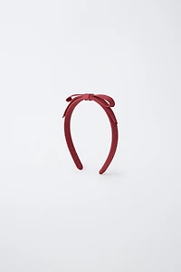 BOW APPLIQUÉ HEADBAND