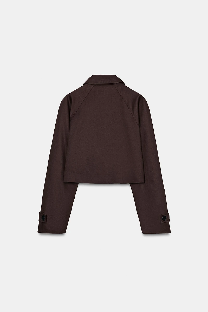 CROPPED LAPEL JACKET
