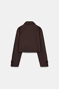CROPPED LAPEL JACKET