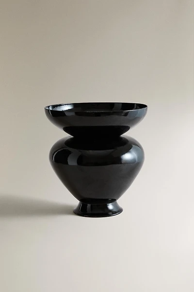 WIDE GLOSS VASE