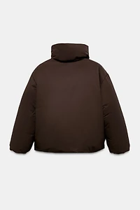 WATER AND WIND PROTECTION SHORT PUFFER ANORAK