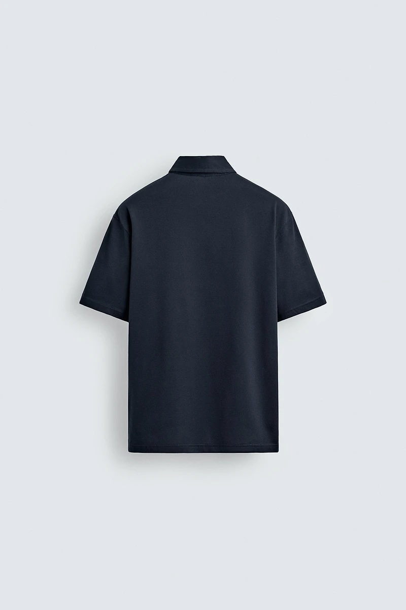 MERCERIZED FINISH POLO SHIRT