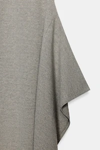 ASYMMETRIC MIDI SKIRT