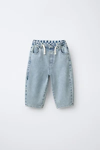 OVERDYED BALLOON JEANS