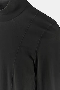 HIGH NECK TOP WITH POLYAMIDE