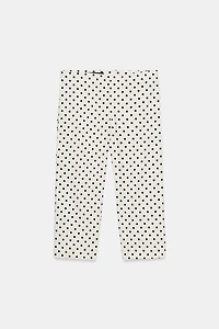 POLKA DOT CAPRI PANTS