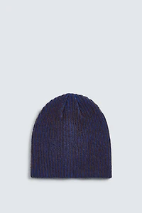 BONNET BEANIE AVEC LAINE AARON LEVINE X ZARA