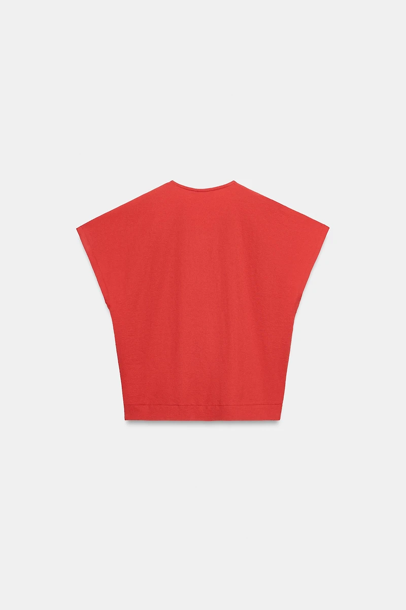 RUSTIC V-NECK T-SHIRT