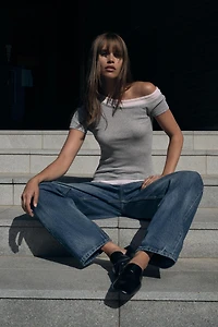 T-SHIRT DOUBLE ASYMÉTRIQUE