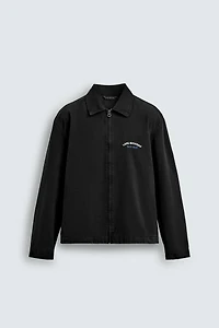 EMBROIDERED ZIP-UP JACKET