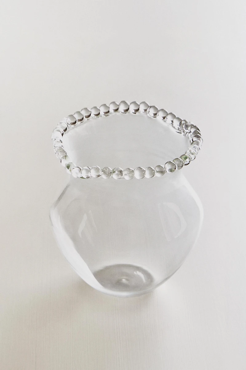 VASE VERRE BULLES