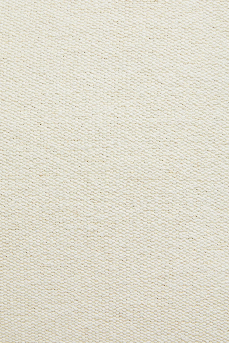 JUTE AND COTTON THROW PILLOW COVER