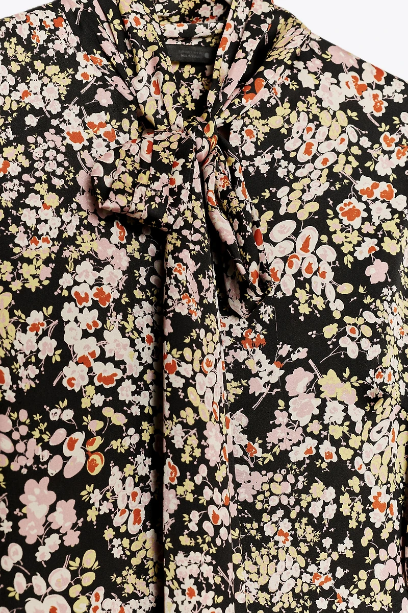 ZW COLLECTION FLORAL MIDI DRESS