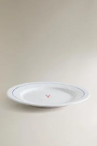 LOBSTER STONEWARE DINNER PLATE