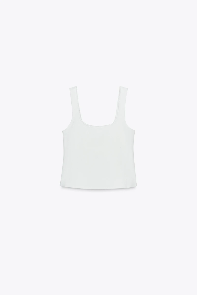PICOT TRIM TOP