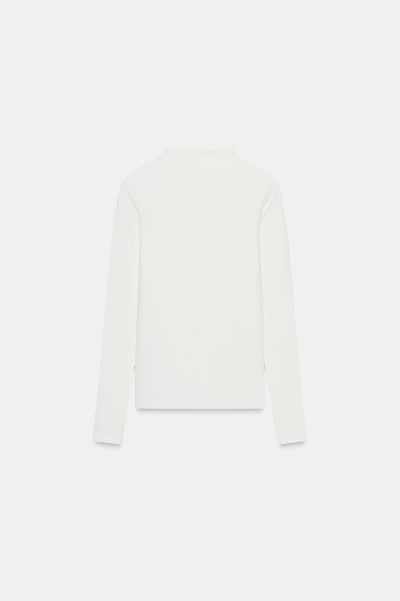 T-SHIRT COL MONTANT