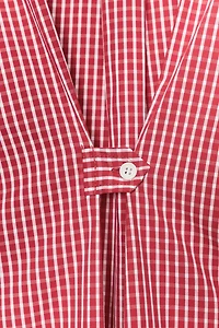 CHEMISE OVERSIZE EN POPELINE À CARREAUX