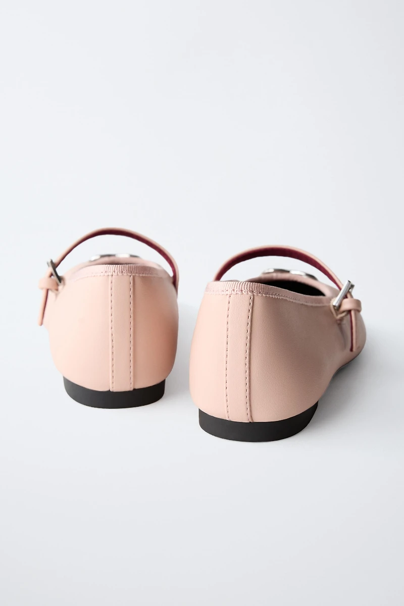 HEART BALLET FLATS
