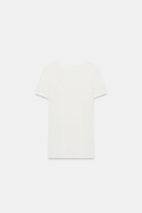 LYOCELL AND SILK T-SHIRT
