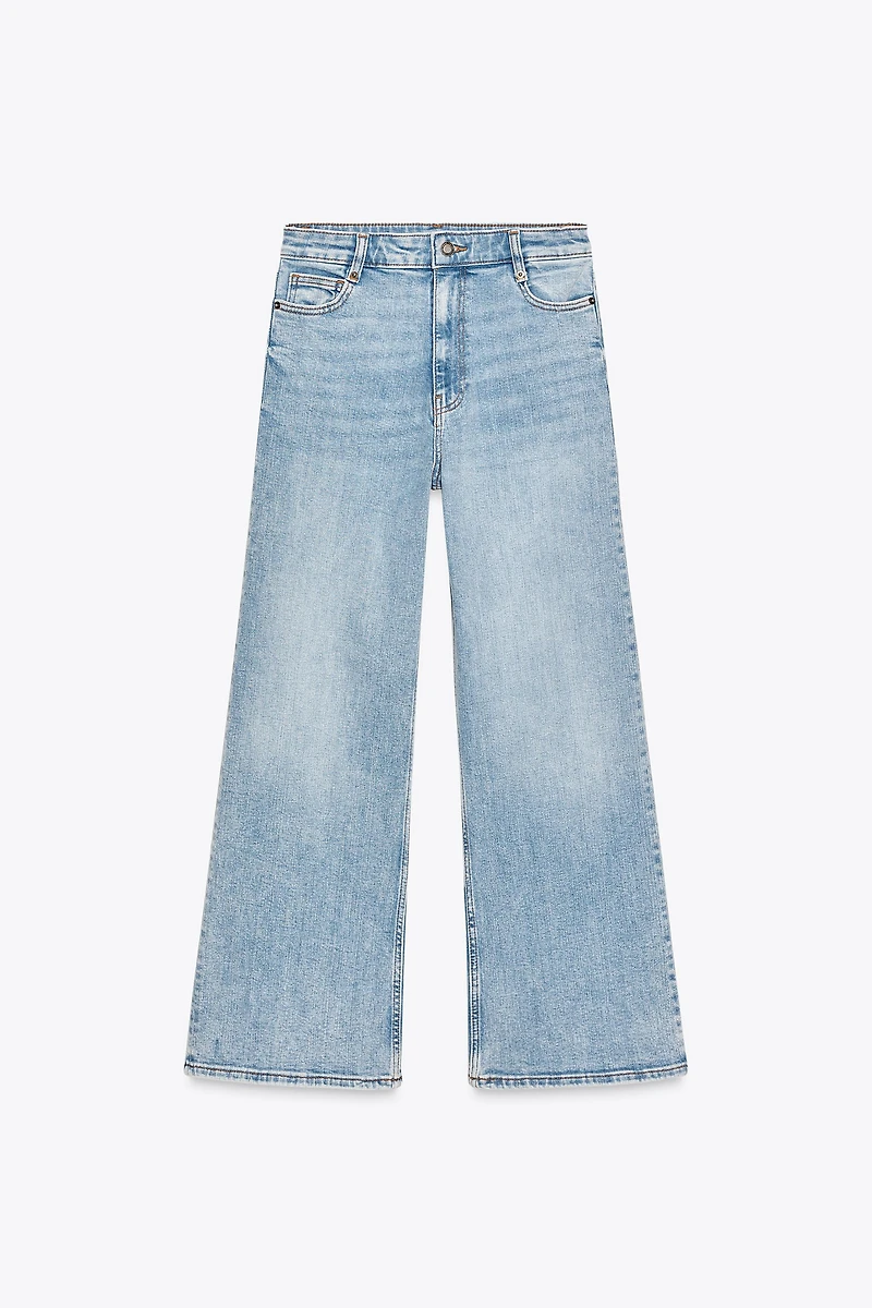 ZW COLLECTION HIGH RISE WIDE LEG JEANS