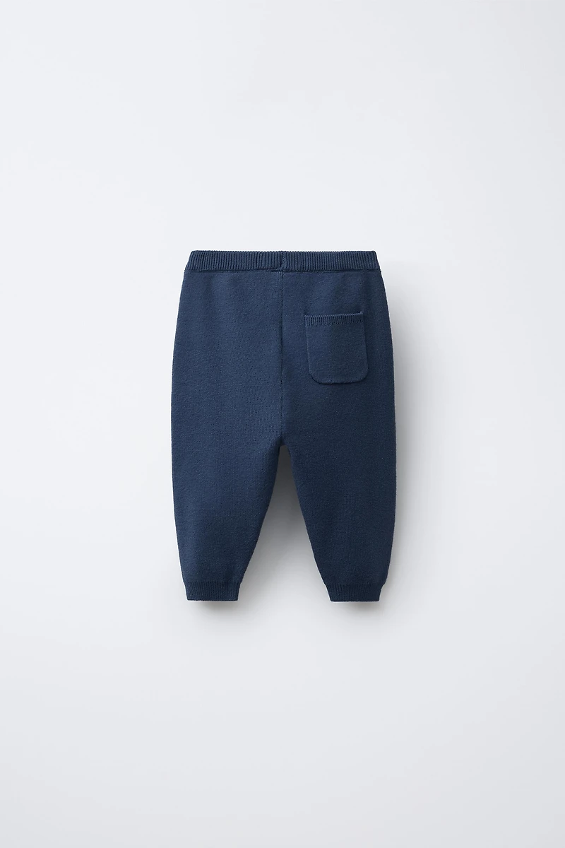 KNIT JOGGING PANTS