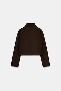 SHORT HIGH COLLAR JACKET