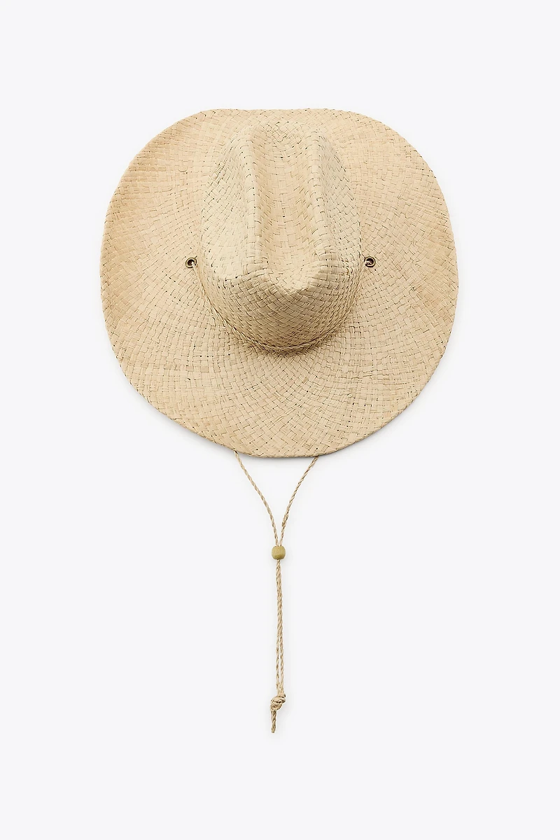 WOVEN COWBOY HAT