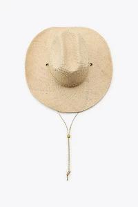WOVEN COWBOY HAT