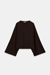 CAPE SLEEVE T-SHIRT
