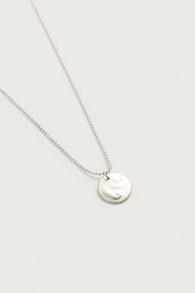 CHAÎNE AVEC PENDENTIF PIÈCE