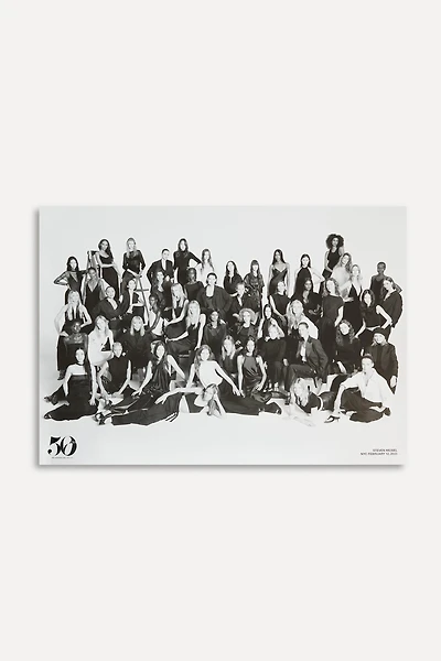 ZARA POSTER STEVEN MEISEL PHOTOGRAPH 50TH ANNIVERSARY