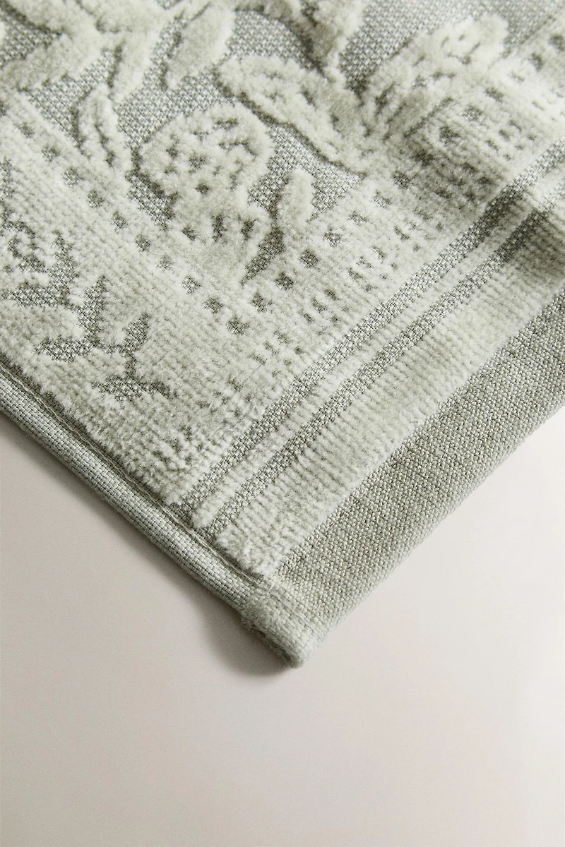 LOT DE SERVIETTES INVITÉES JACQUARD VELOURS (LOT 3)