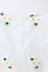 EMBROIDERED TULLE DRESS