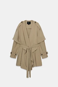 TRENCH COURT FLUIDE ZW COLLECTION