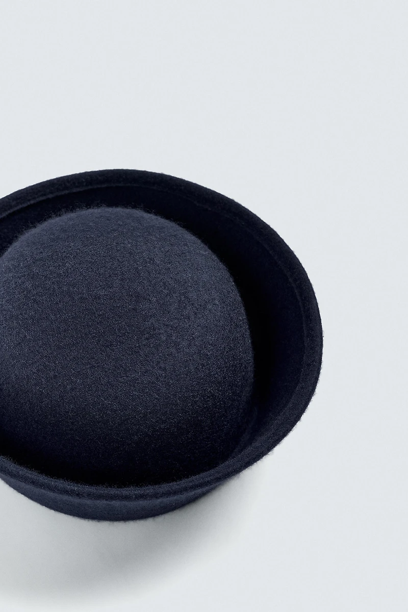 WOOL FELT HAT HARRY LAMBERT FOR ZARA X DISNEY