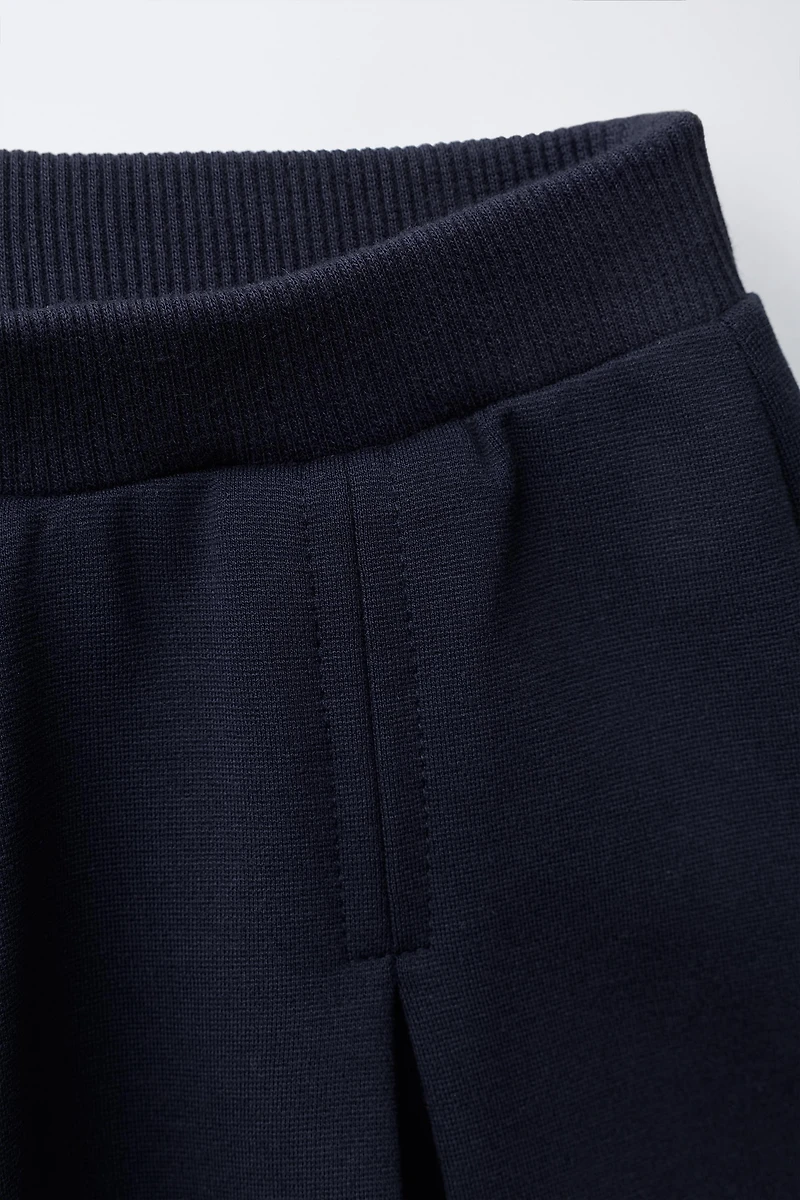 JUPE-SHORT BERMUDA PLIS