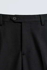 100% WOOL SUIT PANTS