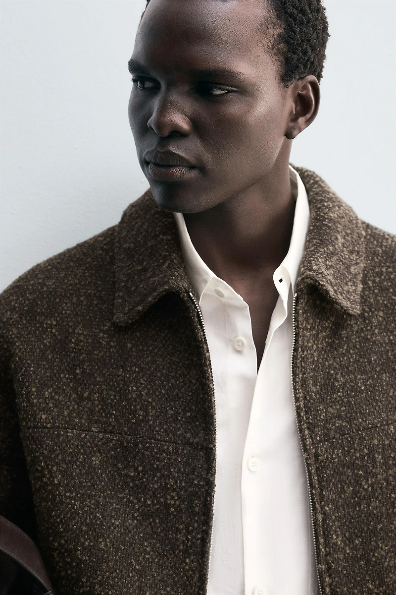 BOUCLÉ TEXTURE JACKET