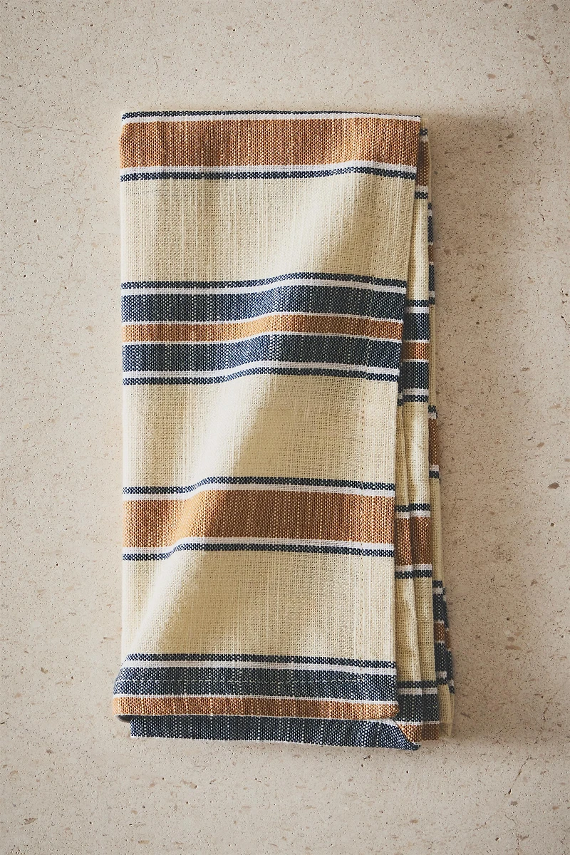 NAPKINS (SET OF TWO) STRIPED DYED THREAD (PACK OF 2)
