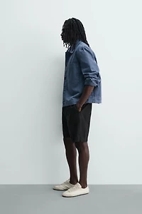 WASHED RELAXED FIT SHORTS
