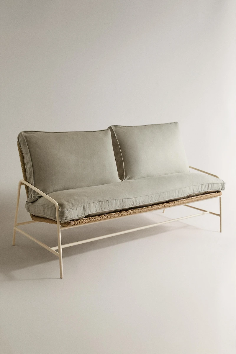 LINEN BENCH BACK CUSHION