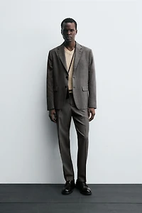 BLAZER COSTUME À CARREAUX
