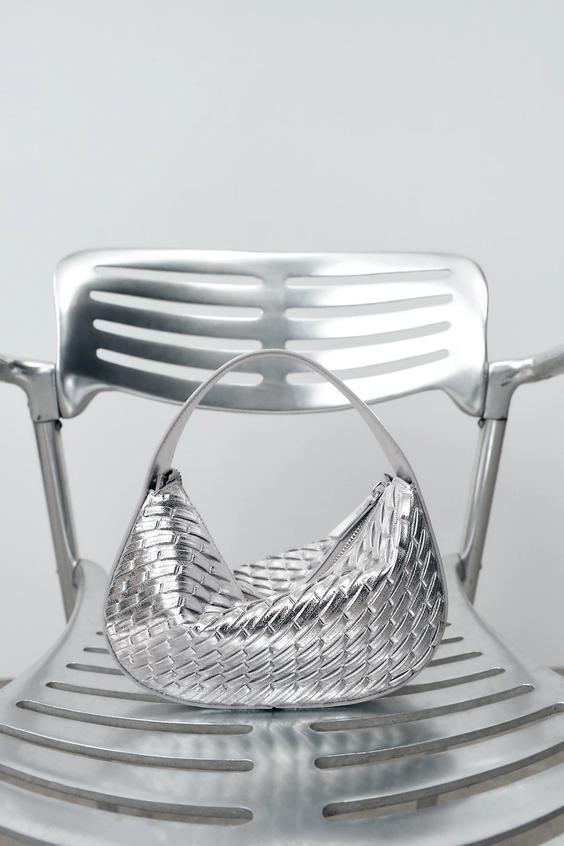 SAC À MAIN EFFET TRESSÉ