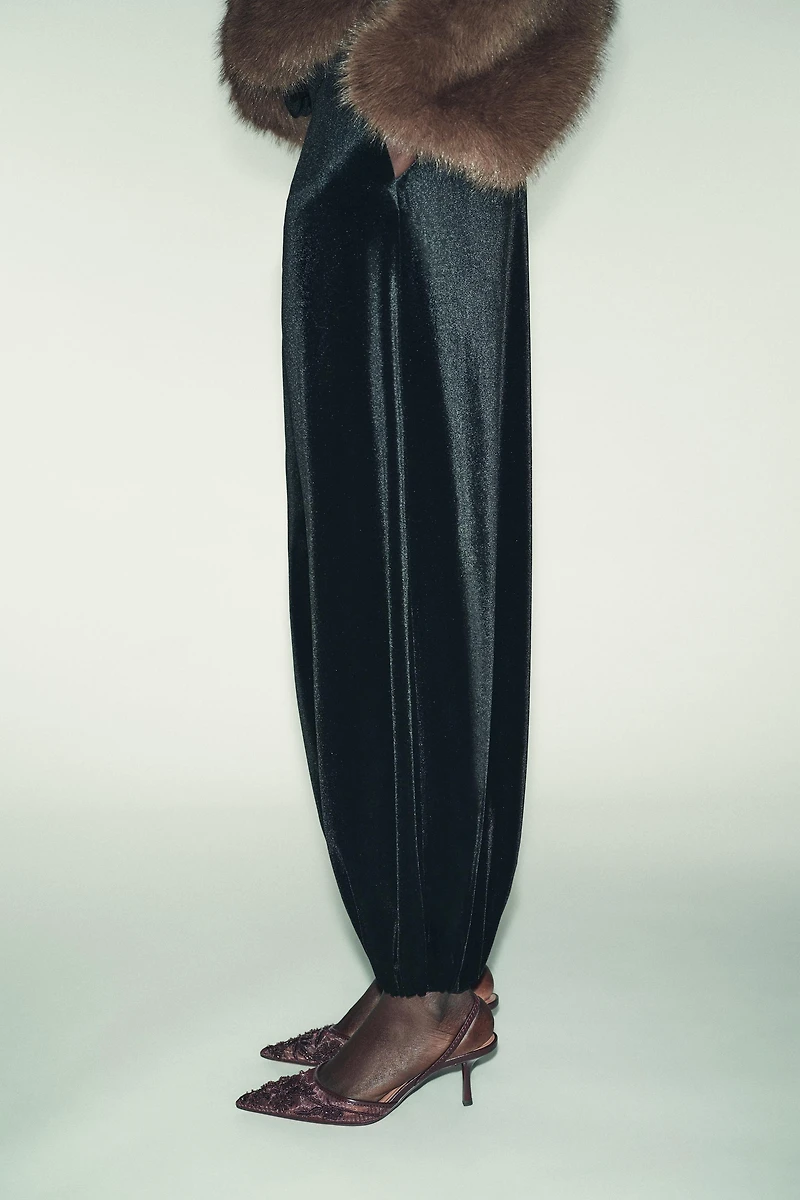 SHINY MESH SLINGBACK HEELS