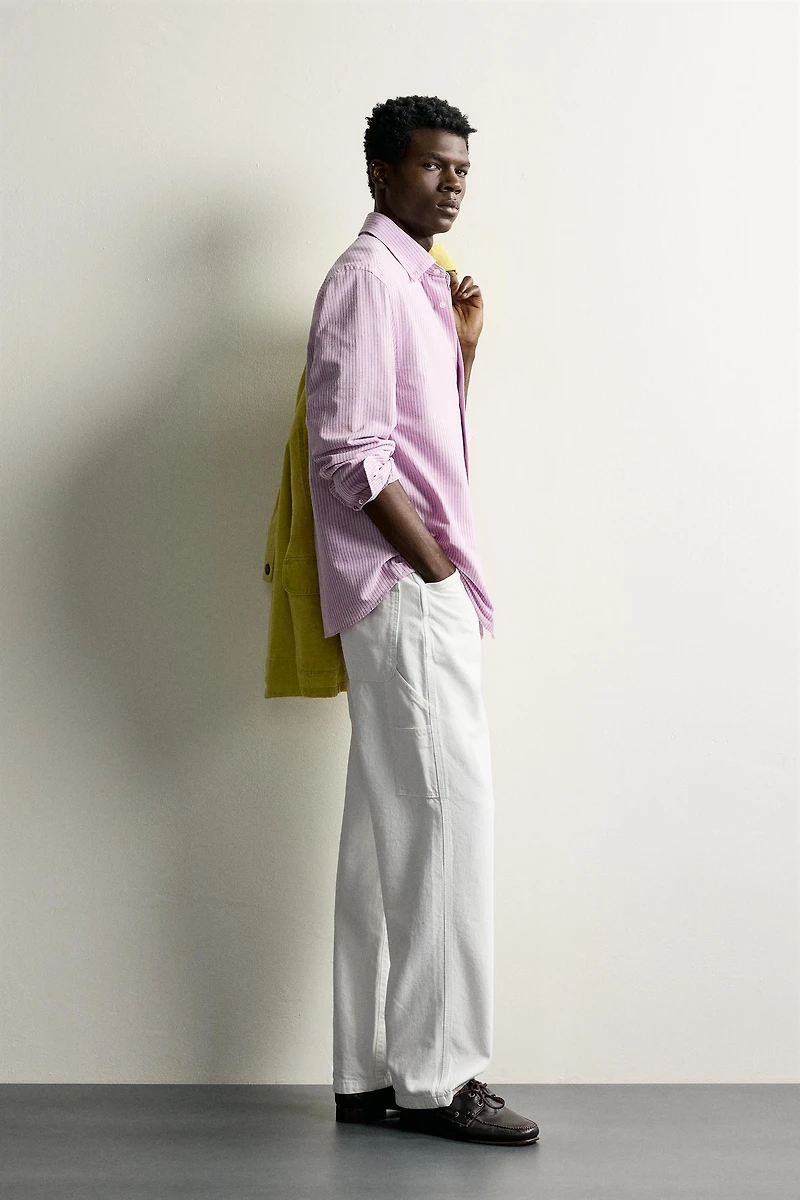 STRIPED REGULAR FIT SHIRT