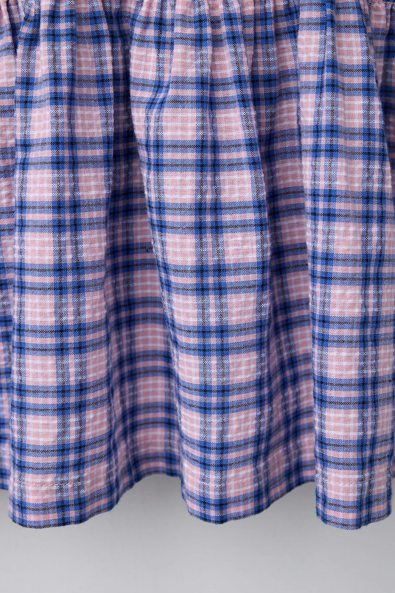PLAID TOP